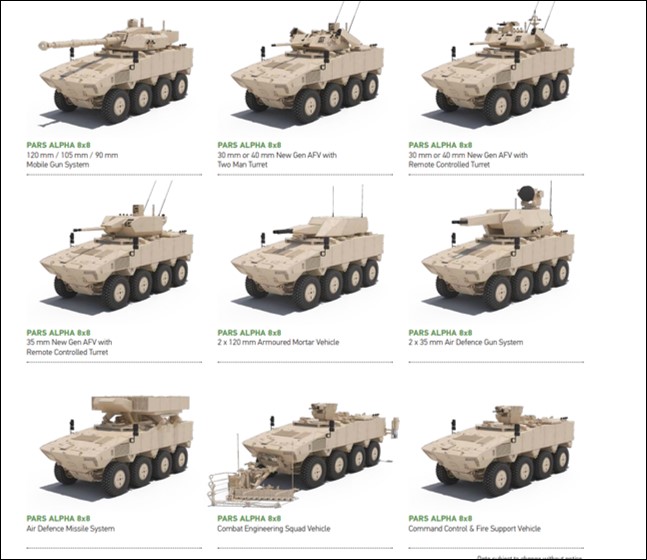 Pars Alpha Turkish 8x8 IFV (I)
